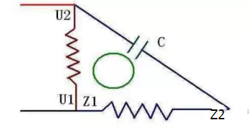 220v電機接電容的接線